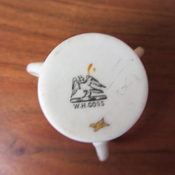 W.H. Goss crested heraldry china vintage Corfe Castle (GC065 Grace) - Picture 9 of 9